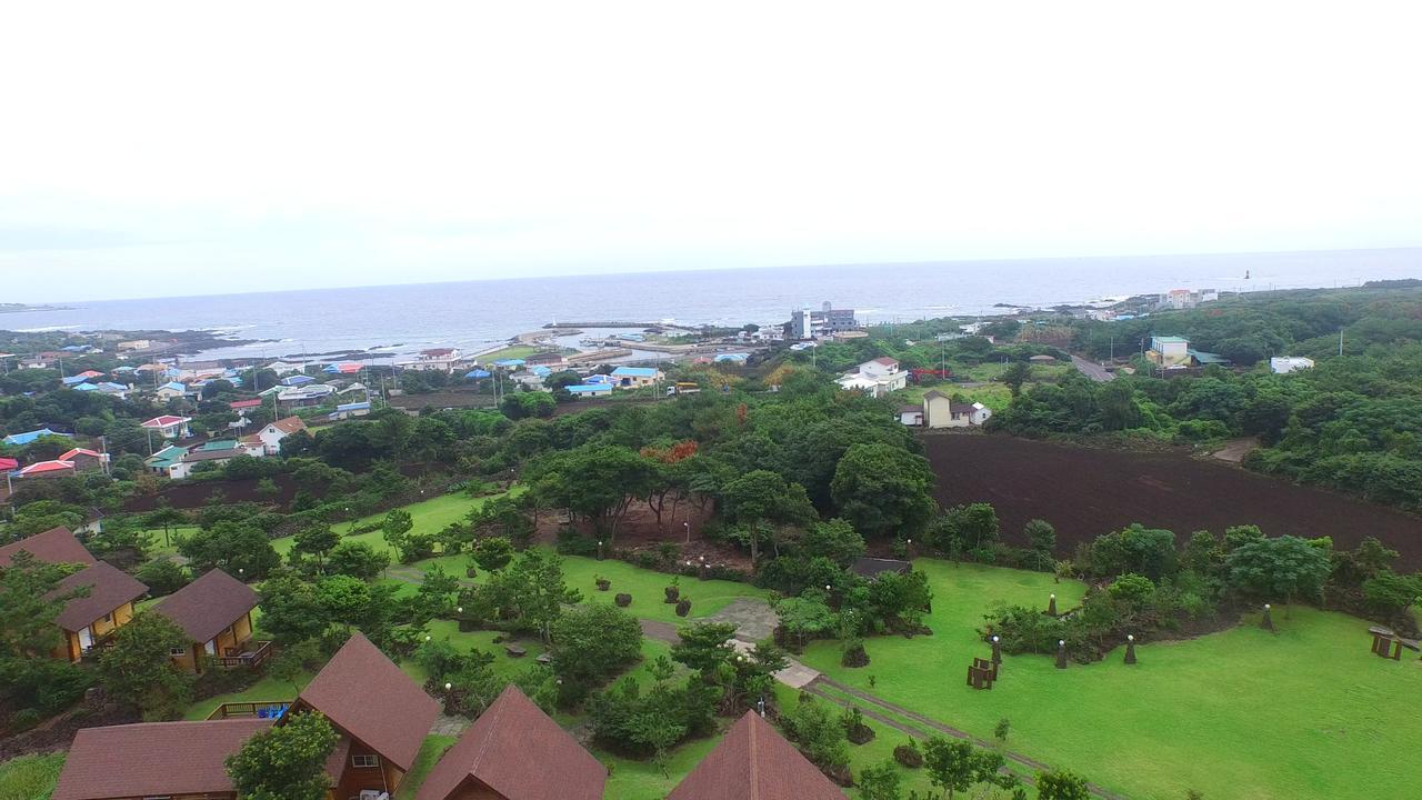 Jeju Bille Log Pension Согвипхо Экстерьер фото